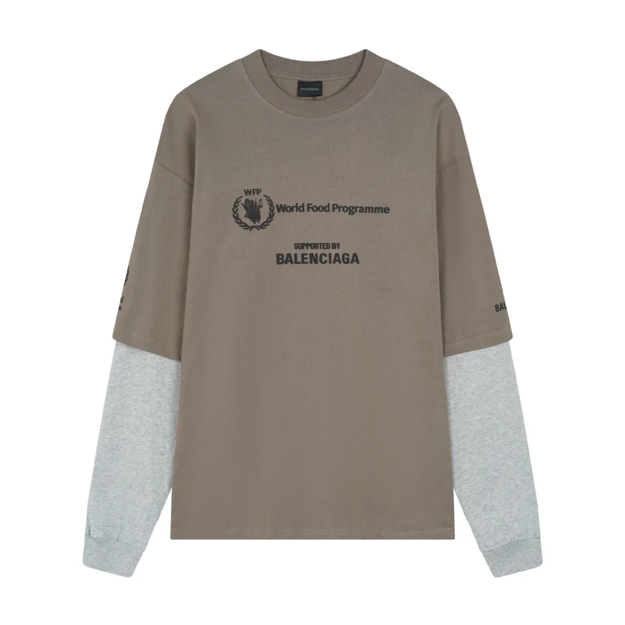 Balenciaga 💰P110 Authentic Classic 32s 240g +Sizes ＋ Logo : Size：Xs-L